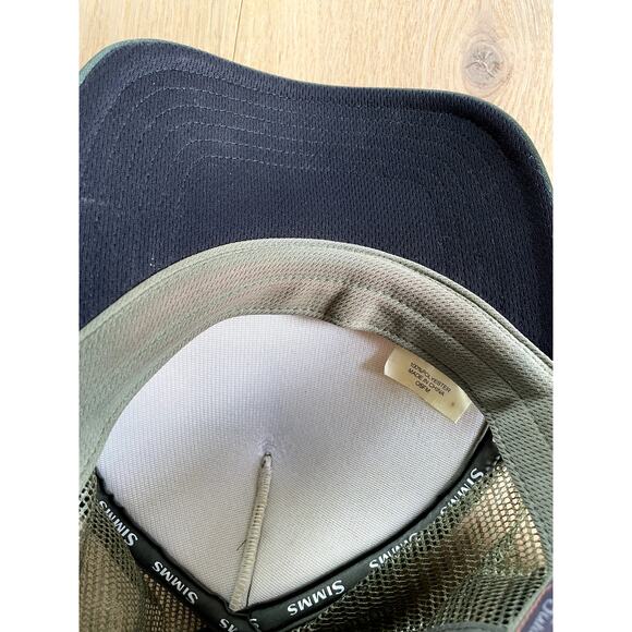 Simms Kype Jaw Trucker Hat - Green Fishing Snapback - Picture 3 of 3